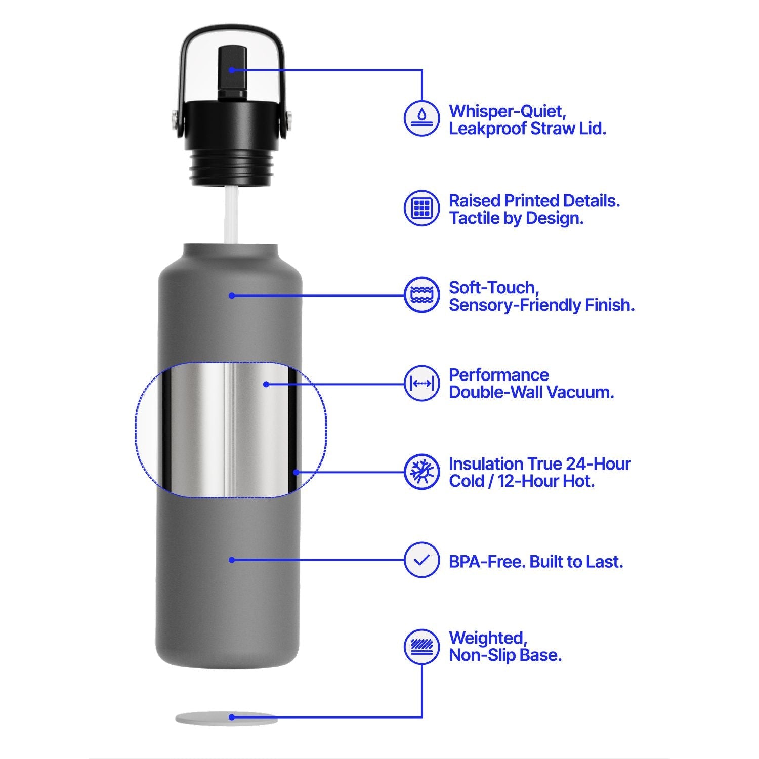 FIFA World Cup 2026™ Seattle Poster Water Bottle